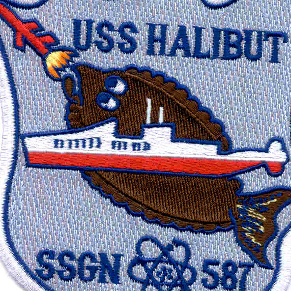SSGN-587 USS Halibut Patch