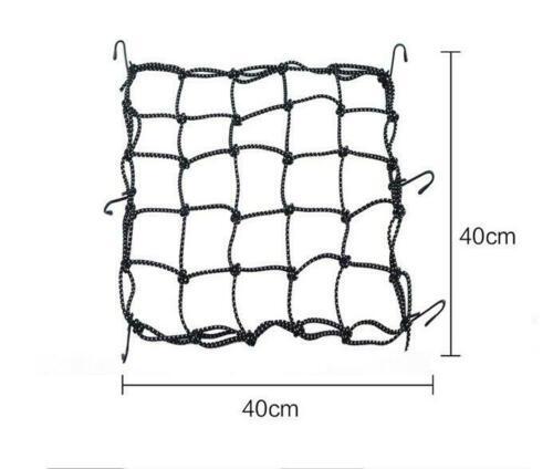 Motorcycle Cargo Net High Elastic Helmet Storage Luggage Bungee Net for Bike ATV