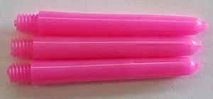 Fluro Pink Short Nylon Shafts