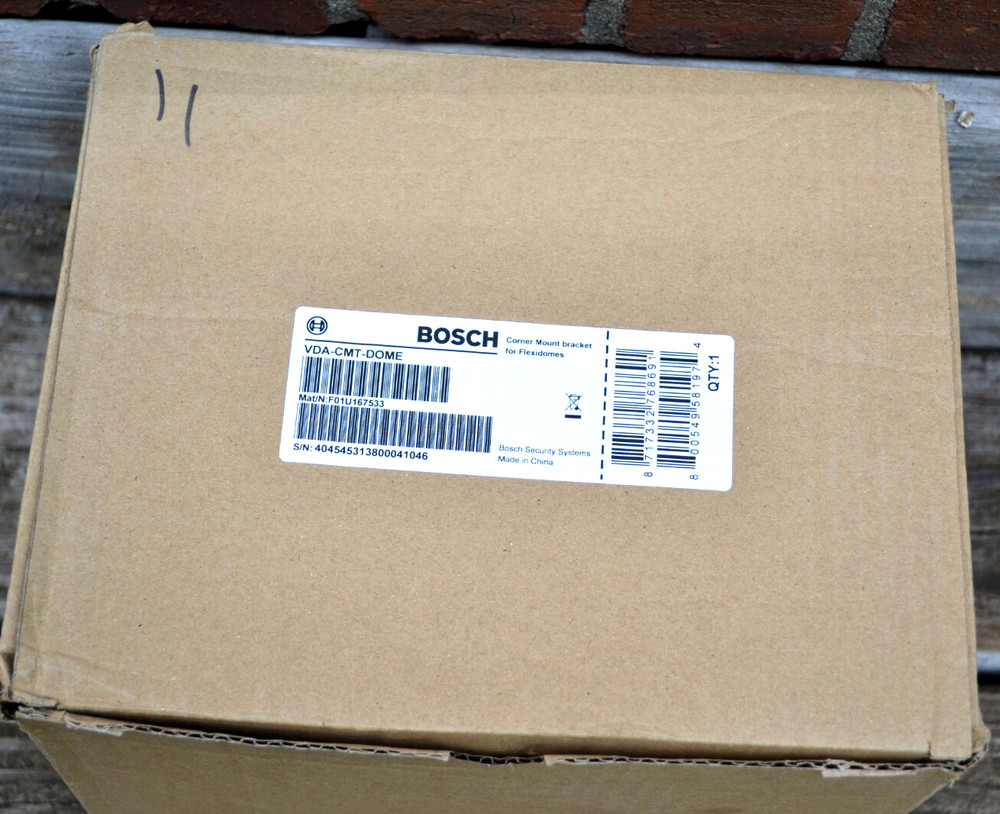 Bosch VDA-CMT-Dome Corner Mount Bracket for Flexidome Security Cameras --- NEW