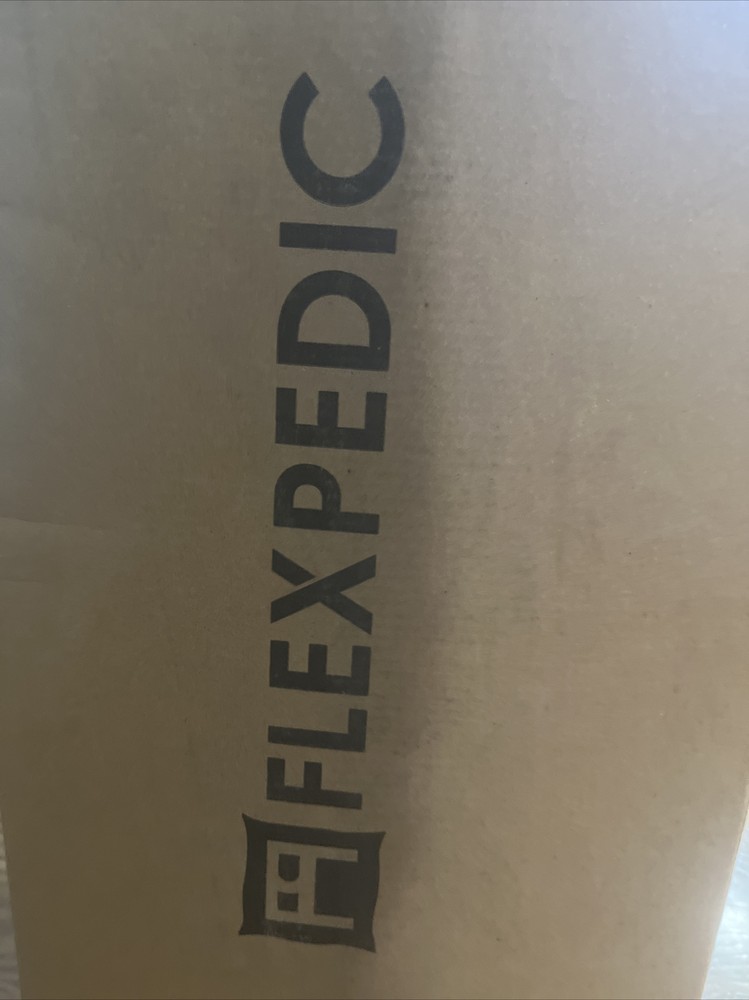 FLEXPEDIC Full Size Memory Foam Mattress Topper - New