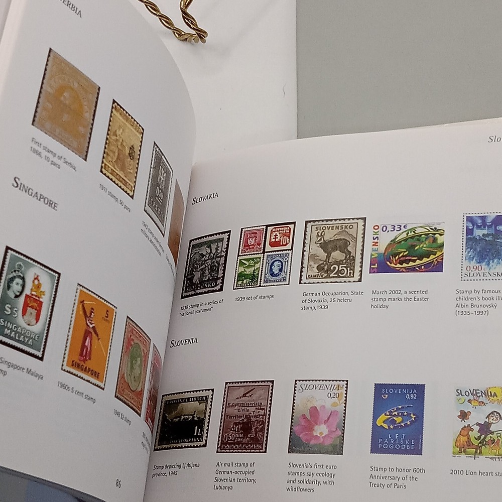 Beginners STAMP COLLECTION Hobby Books Looney Tunes Album Guide World Domestic