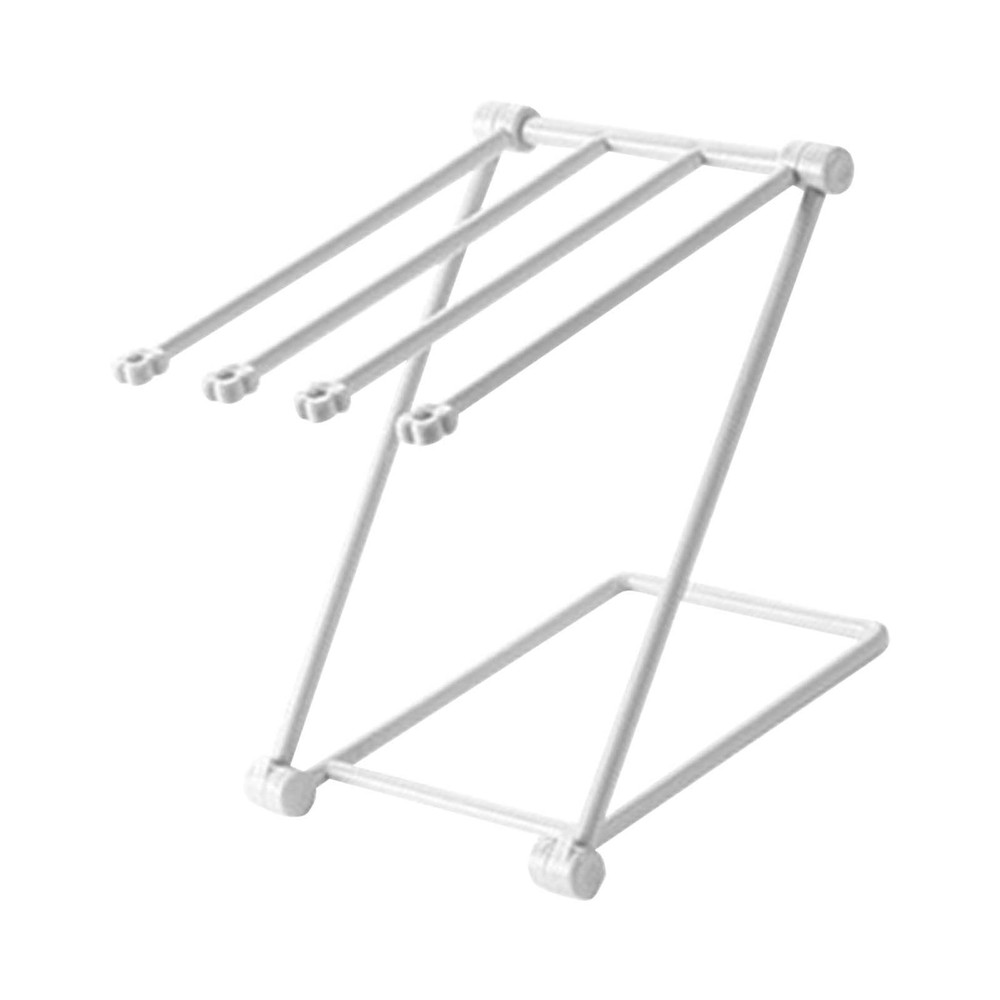 Countertop Dishcloth Drying Rack, 4 Arms Lightweight Space Saving Compact Dis...