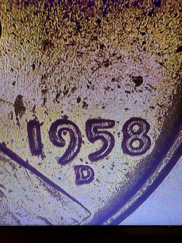 1958 Wheat Penny With Unbelievable Error
