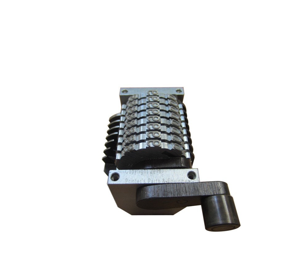Numbering Machine 16.7in Morgana 8 Digits Straight Backward