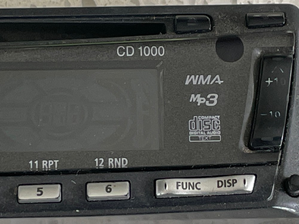 ECLIPSE CD1000 CAR STEREO FACEPLATE ONLY ECLIPSE CD1000 FACEPLATE OEM🟠