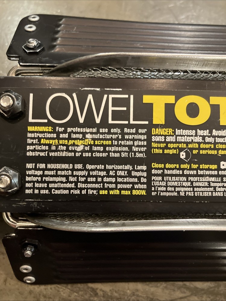 Lowel Tota light T1-10 Untested Continuous Lighting