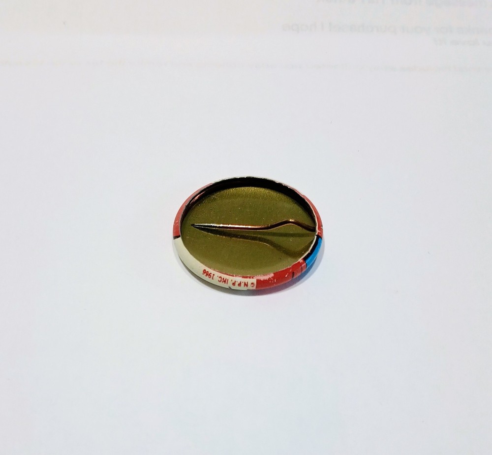 1966 Robin Dick Grayson Batman Red White Blue 1" Pin Creative Silverage Comic