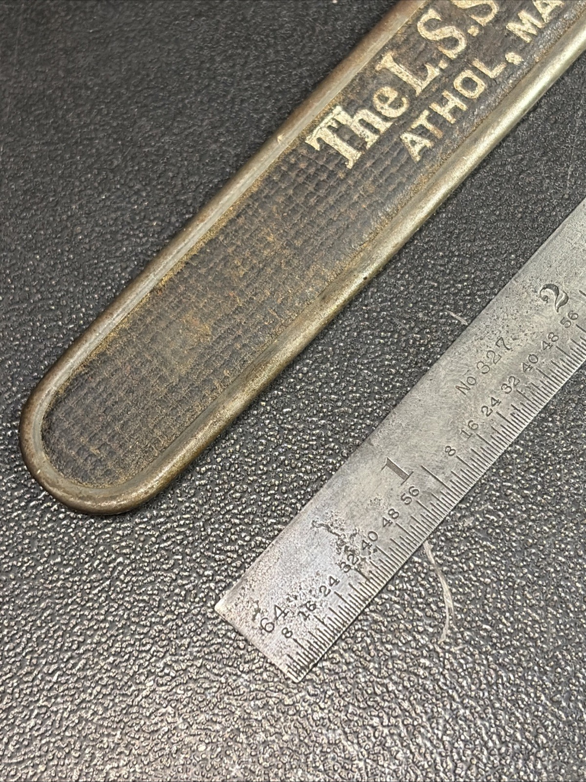 The L.S. Starrett Co. Pocket Ruler No 327 6” Athol MA