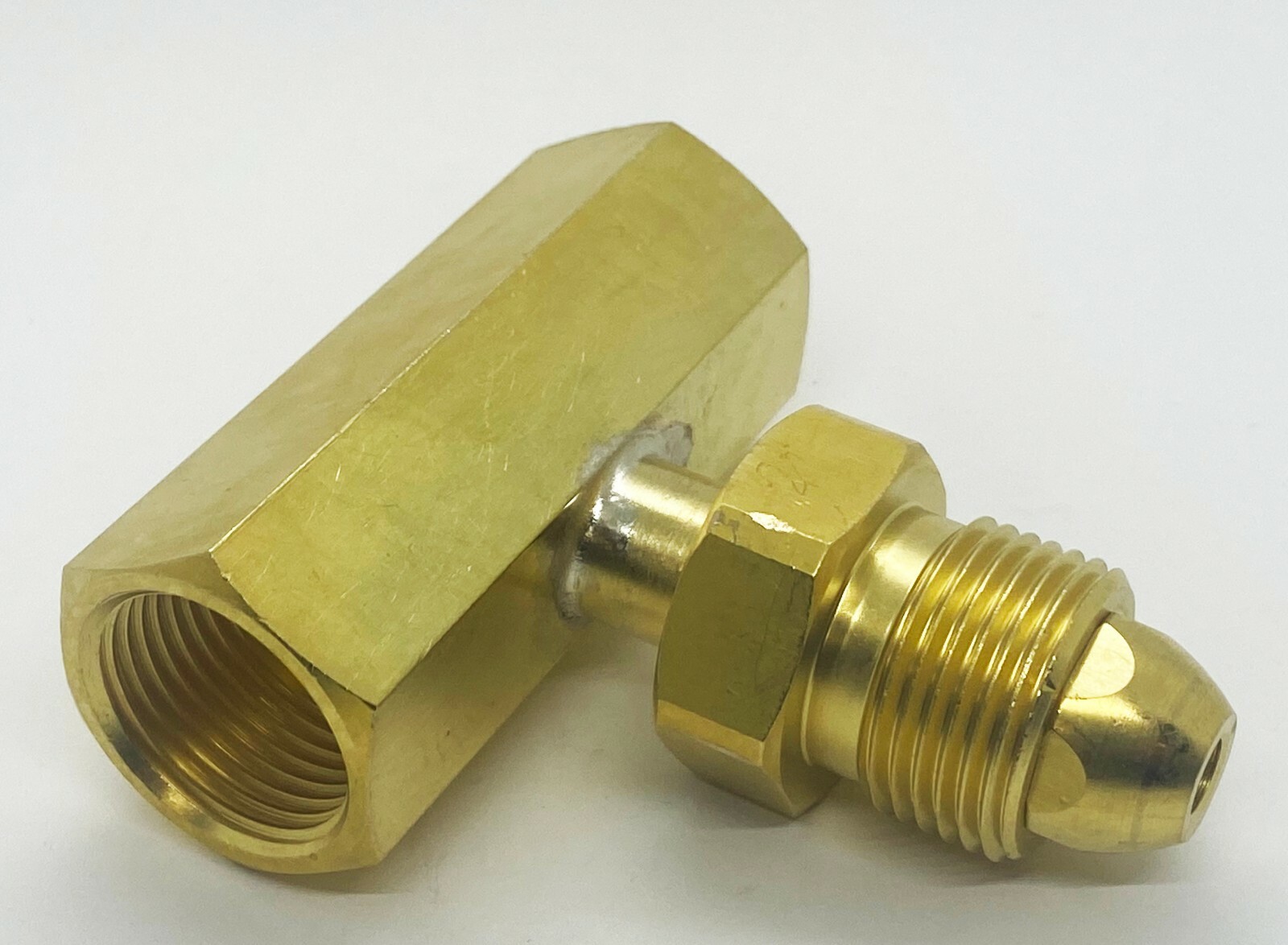 CGA 580 Nitrogen Argon Helium Manifold Coupler Tee