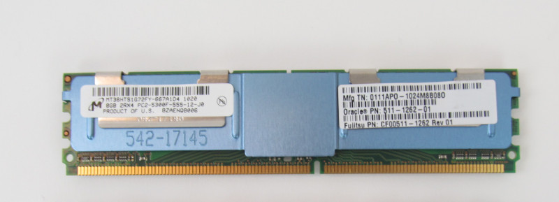 Fujitsu CF00511 8GB 2Rx4 PC2-5300F Memory DIMM z5