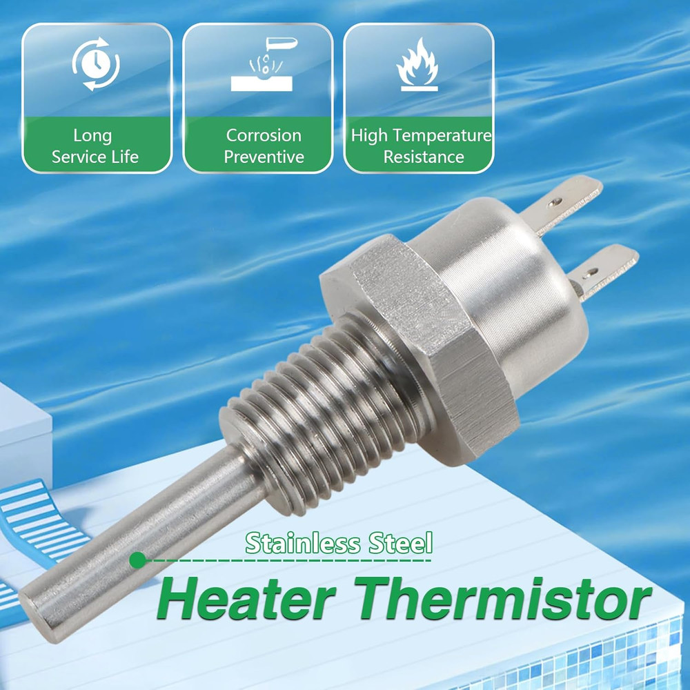 Pool Heater Repair Kit Includes Stack Flue Sensor & High Limit Switch & Heater T