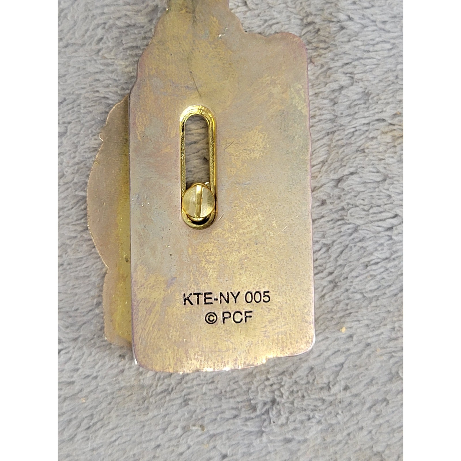 Vintage King Kong New York City Empire State Building Moving Keychain PCF KTE-NY