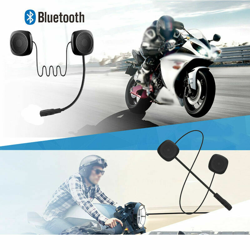 Bluetooth 5.0 Wireless Motorcycle Helmet Headset Speaker Handsfree Call Control