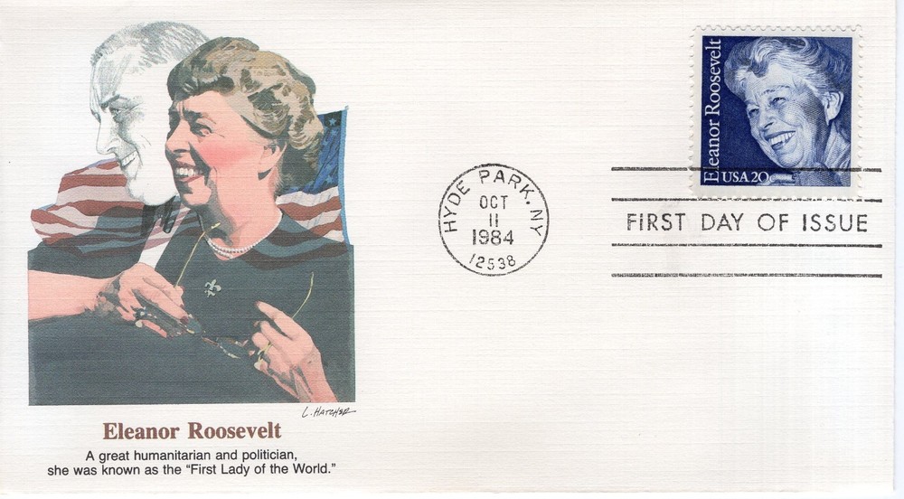 ELEANOR ROOSEVELT -  1984 - FW1069