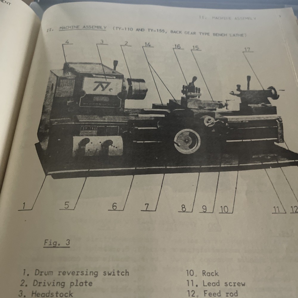 Jet 1240Y Lathe Owner Operator Manual User Guide