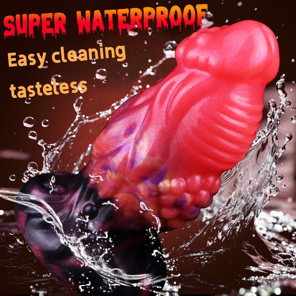 Realistic Big Knot Dildo Silicone Anal Plug Butt Plug Expander Penis Sex Toys