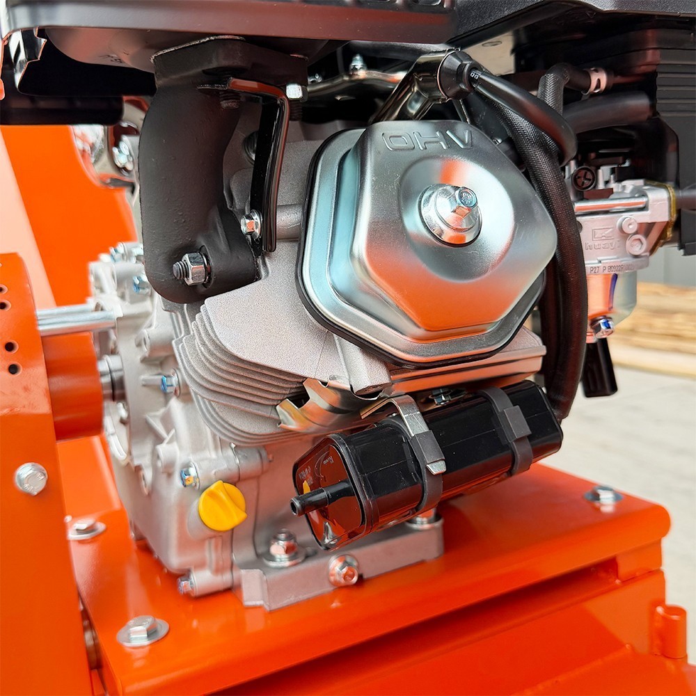 6'' 18hp Wood Chipper 450cc Gas Powered E-start 4-Wheel 12V/9A - FREE SHIPPING