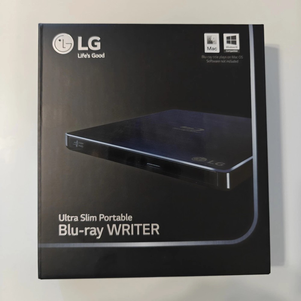 LG WP50NB40 Slim External Drive 4k UHD Friendly MakeMKV DVDFab LibreDrive