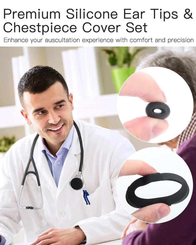 Stethoscope Replacement Accessories Set for EKO CORE 500™ Digital Stethoscope...
