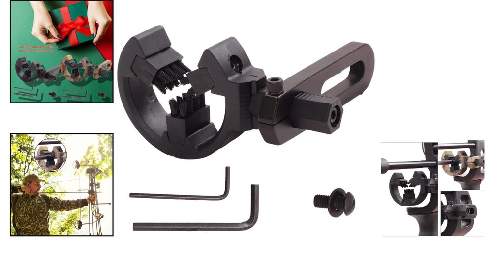 Enhanced Stability Capture Arrow Rest for Archery - Quick Installation & Safety