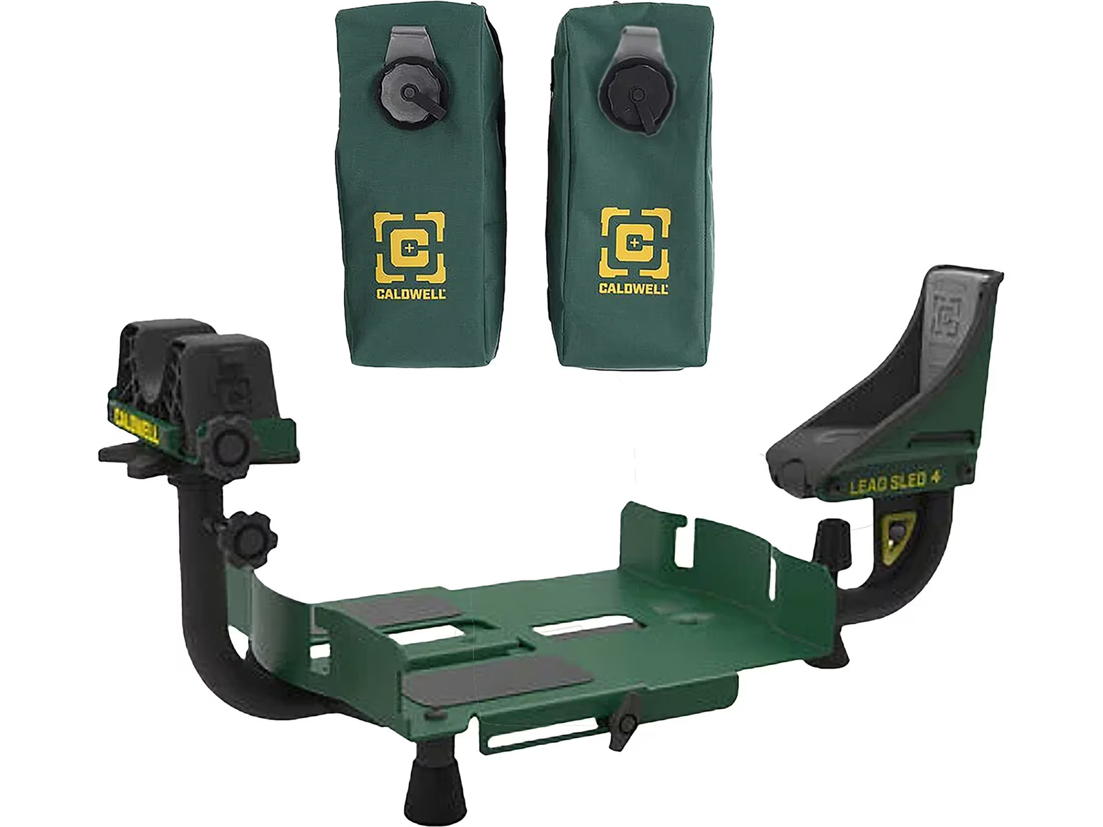 Caldwell Lead Sled 4 Rifle Shooting Rest with Weight Reservoir 2PK