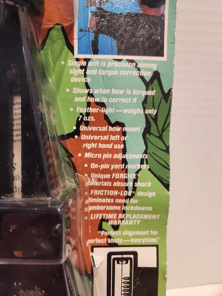 Vintage Savage Systems Torque Sight For Compound Bow In Package