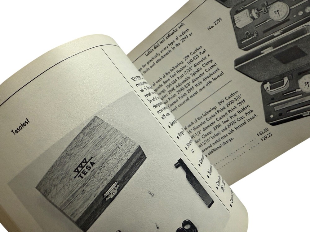 1968 Catalog Precision Tools-Micrometer/Gage/Caliper-Tesa-Mahr-Mitutoyo-RIS, Inc