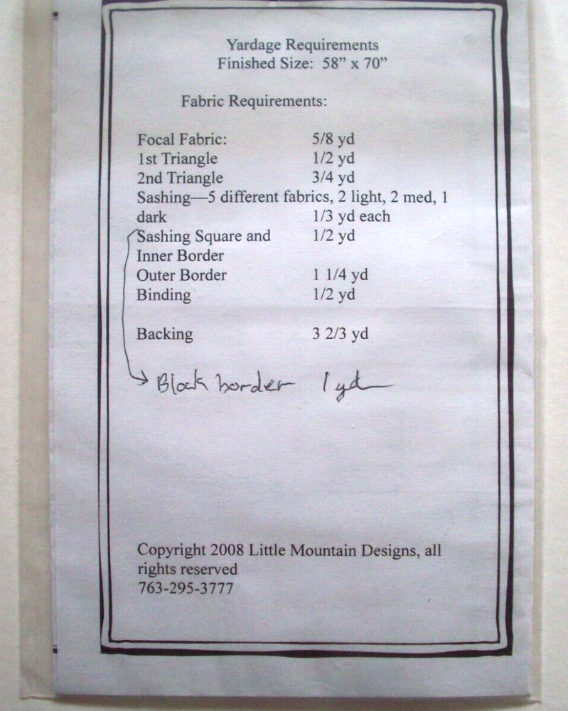 Double Designs quilt pattern uncut *A1