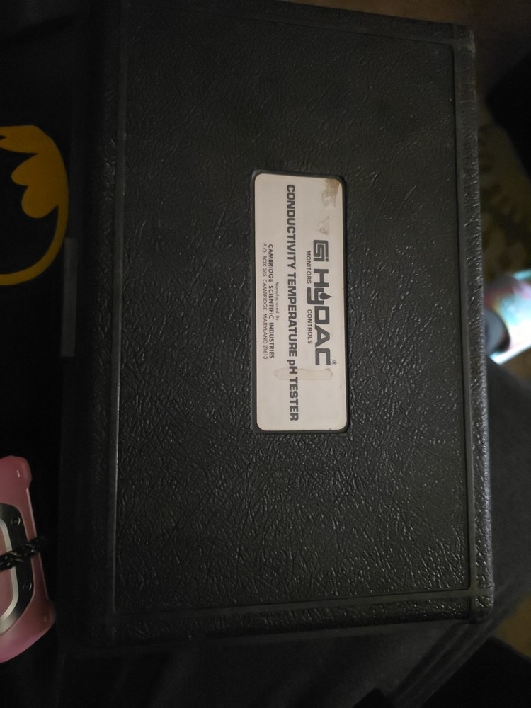 Beta HyDAC Conductivity Temperature Ph Tester