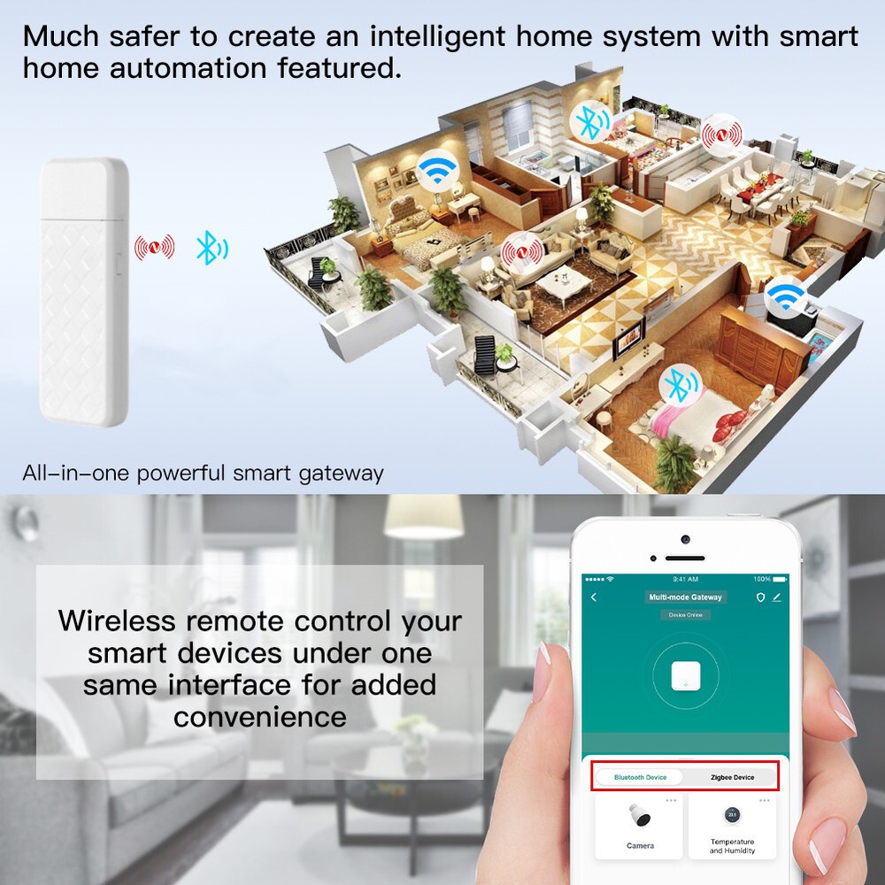 Bluetooth MESH Gateway HUb For Tuya Bluetooth Device Wi-Fi Control, work Alexa