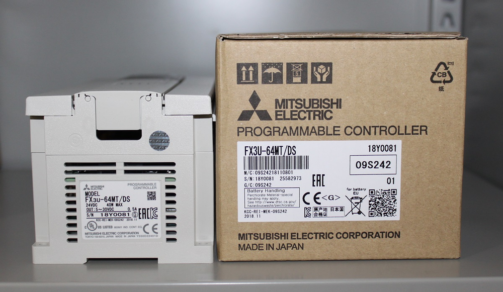 1PC New Mitsubishi FX3U-64MT-DS Programmable Controller FX3U-64MT/DS Fast Ship