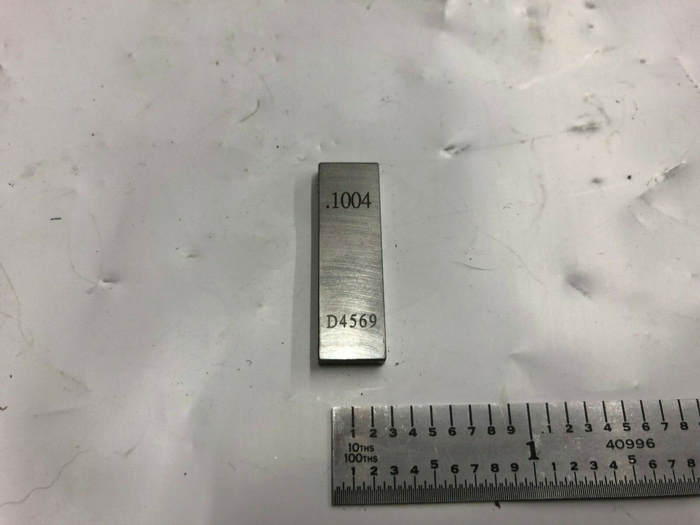 .1004 Rectangle Steel Gage Block.