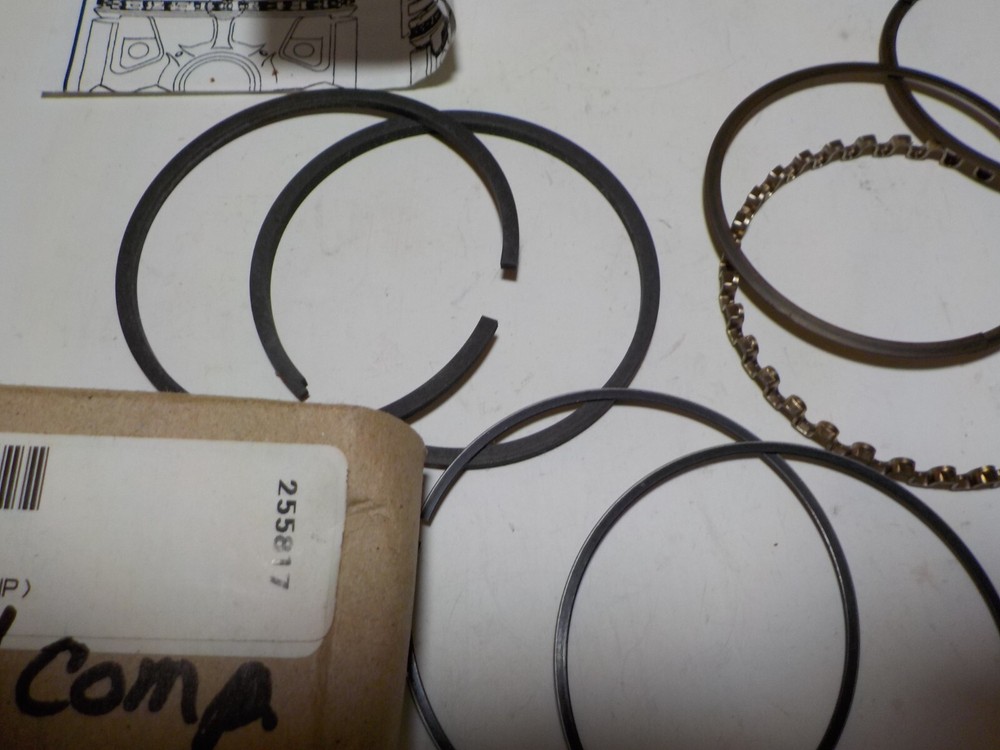 QUINCY HP PISTON RING SET 115817 MISSING 1 RING