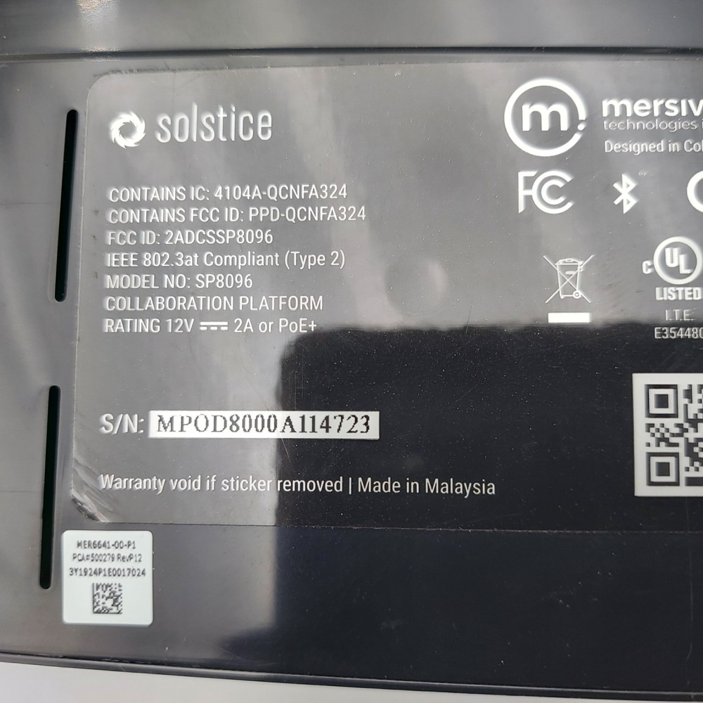 Mersive Solstice Pod SP8096 Docking Station