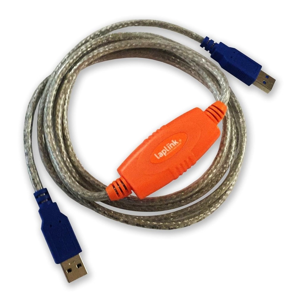 LAPLINK - USB 3.0 Super Speed Transfer Cable - USB Data Transfer Cable PC to PC