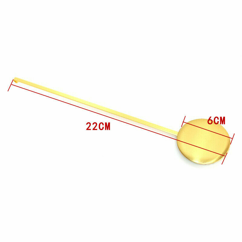 Universal Brass Replacement Clock Part Pendulum Movement Plated Gold Classic New