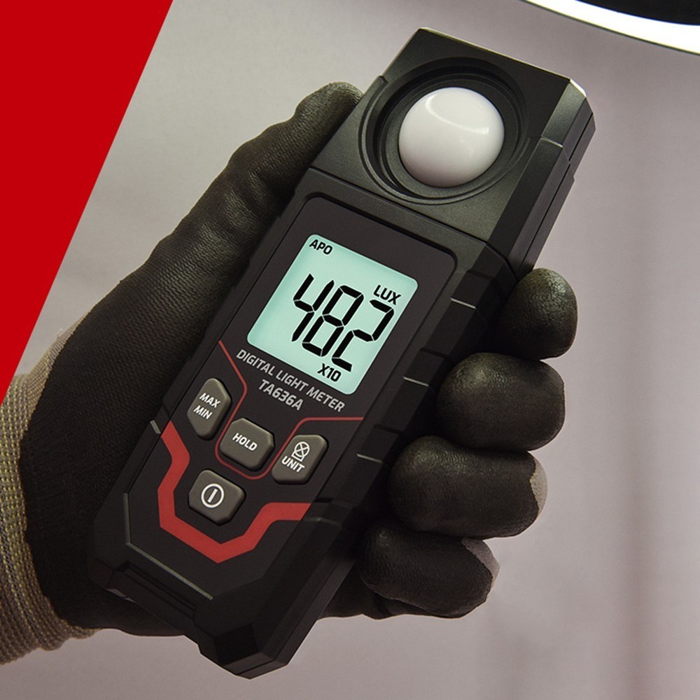 LCD Display Light Meter Designed for Flexibility in Various Applications