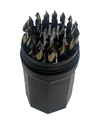 Viking 22903 1/16-1/2 in Premium Hi-Molybdenum Steel Drill Bit Set 29pc USA Made