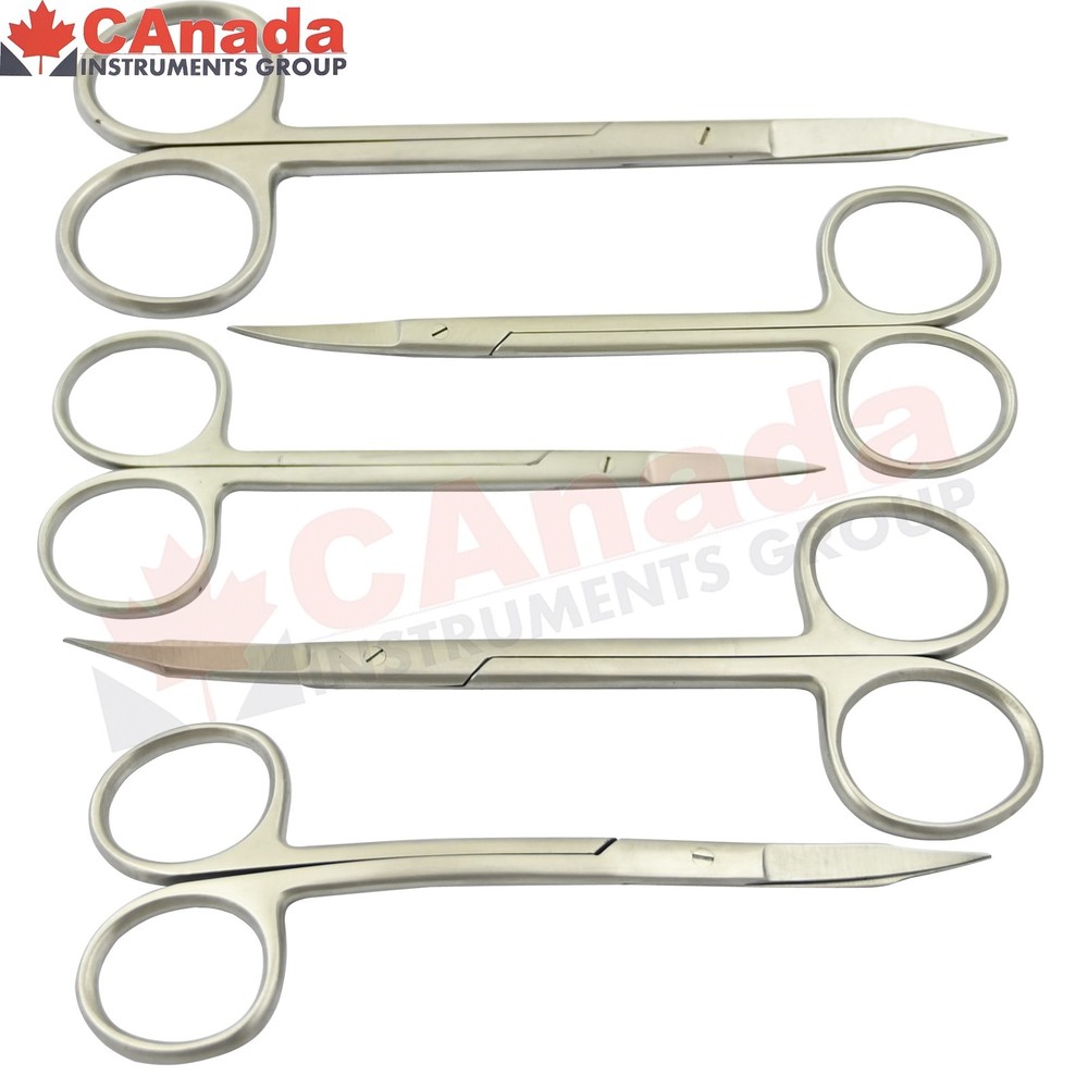 Microsurgery Ophthalmic Scissors Surgical Veterinary Shears Suture Cutting