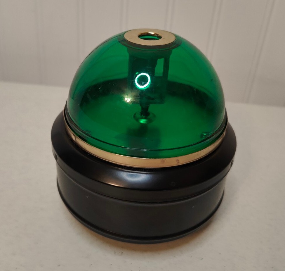 WORKING VTG Presto Automatic Pencil Sharpener Green Dome Mad Men Don Draper Desk