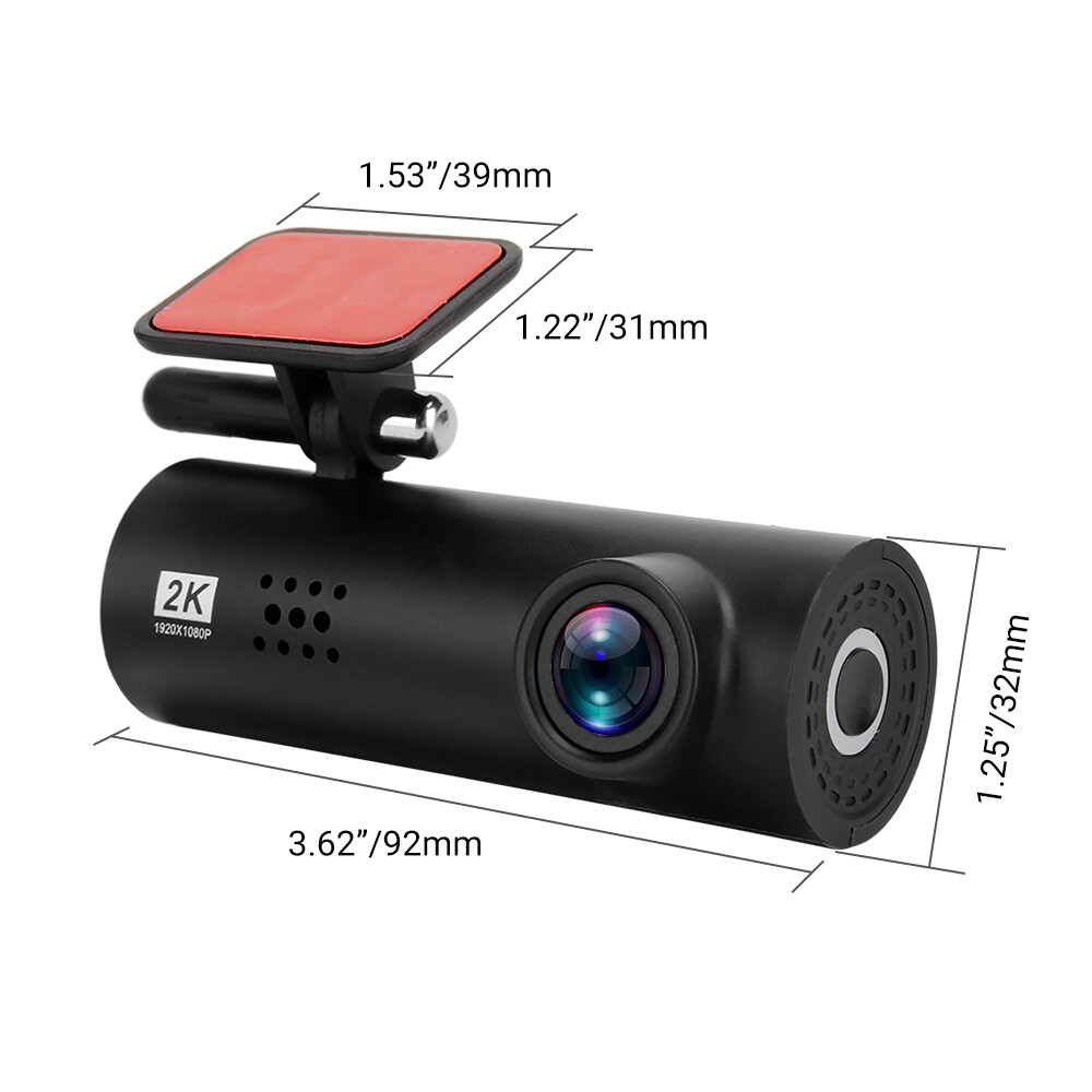 Car Wireless 1080P Lens Dash Camera Cam Dashcam Recorder Loop Recording G-Sensor