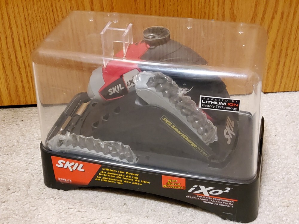 SKIL ixo2 Handheld Compact Cordless Screwdriver Smartcharge System 3.6V EUC