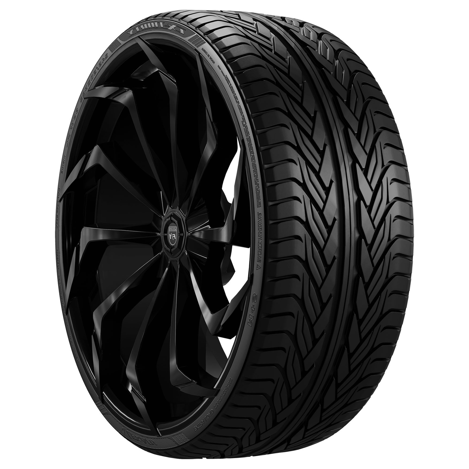 1 New Lexani Lx-thirty - 255/30r30 Tires 2553030 255 30 30