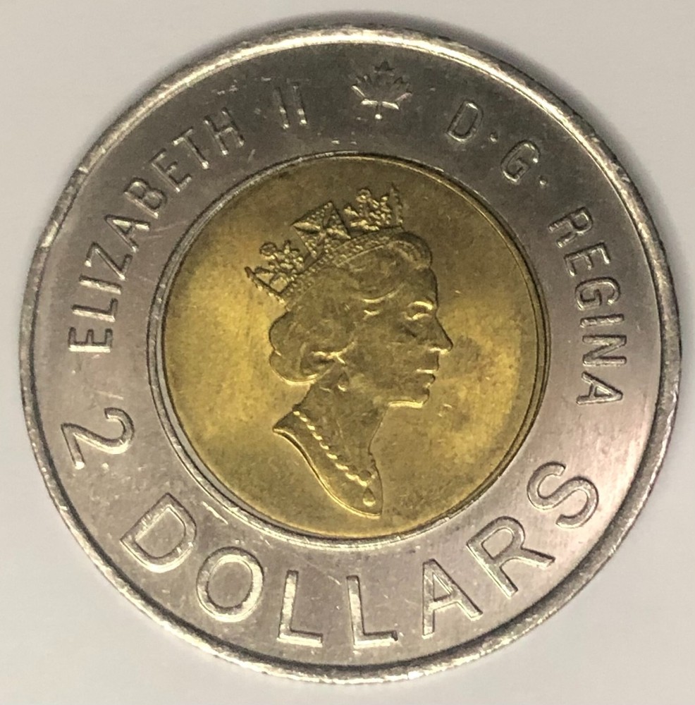 [121]  2000 Canada 2 Dollars - Elizabeth II Knowledge, UNCIRCULATED MINT