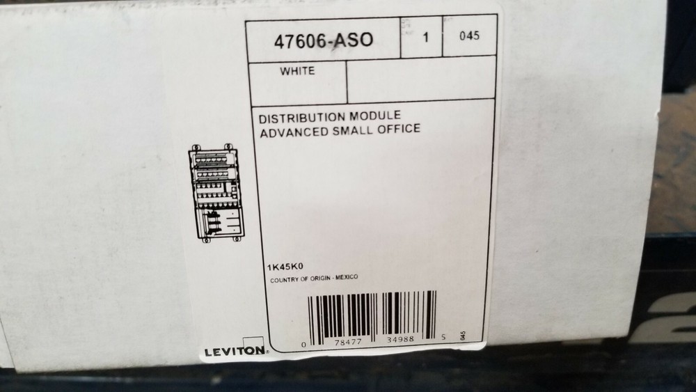 (C) Leviton 47606-ASO Distribution Panel