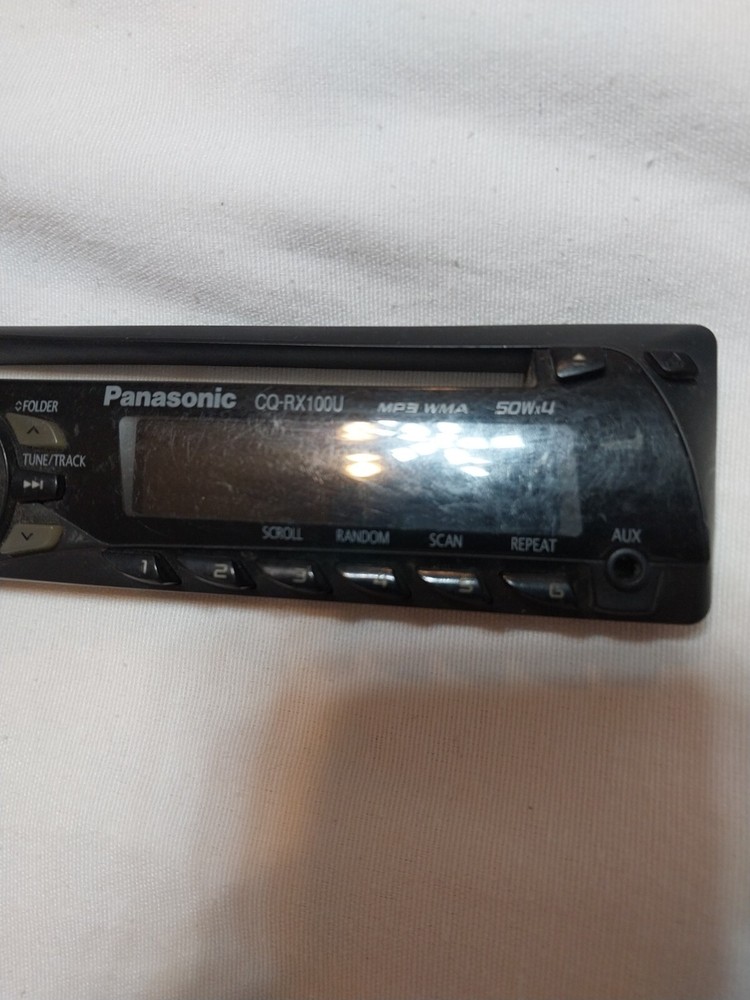 PANASONIC CQ-RX100U FACEPLATE Only