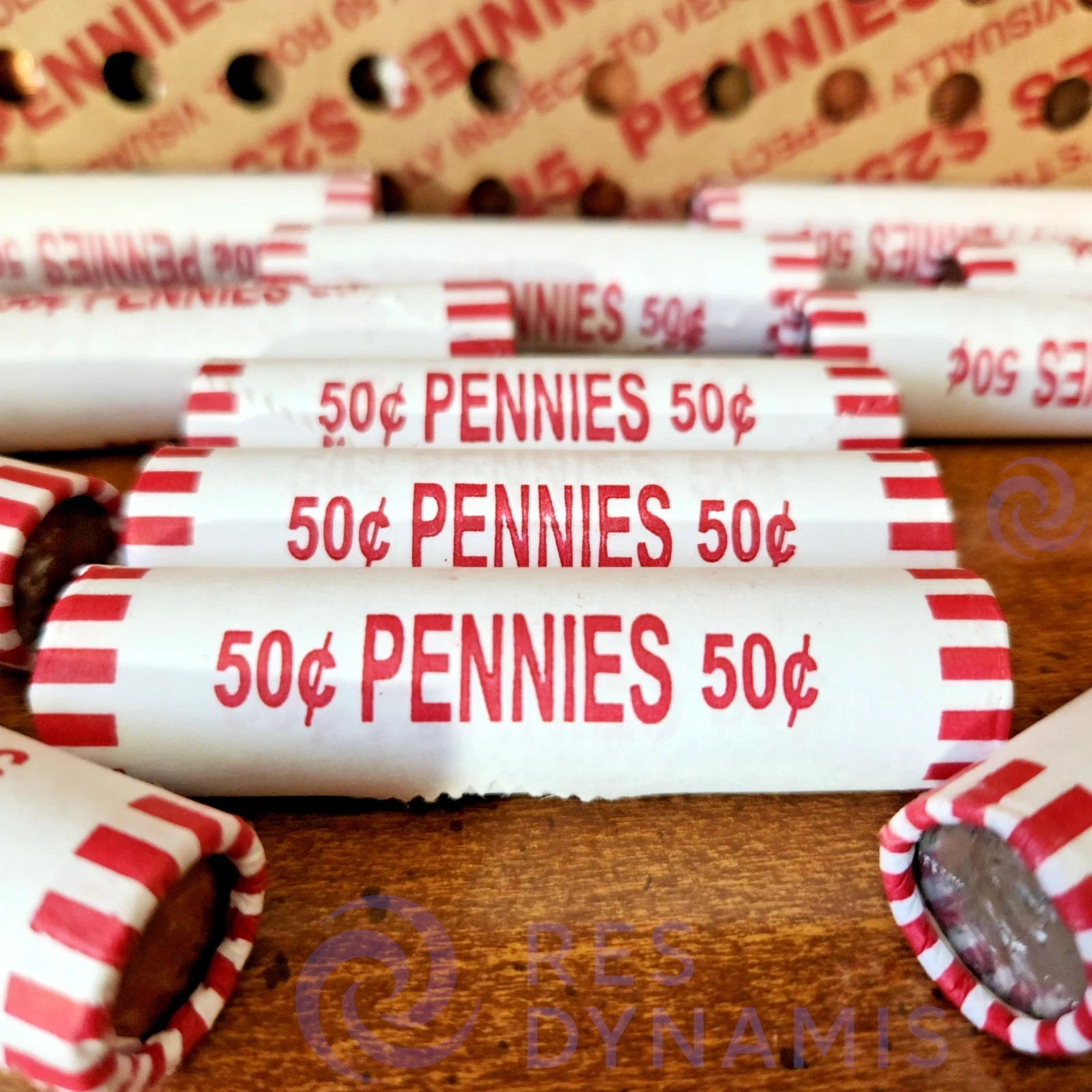 🔥 BANK SEALED Penny Rolls – 3 Full Rolls (150 Pennies) UNSEARCHED Estate Find‼️