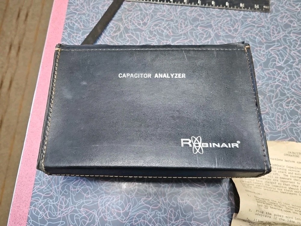 Vintage Robinair Capacitor Analyzer, Untested