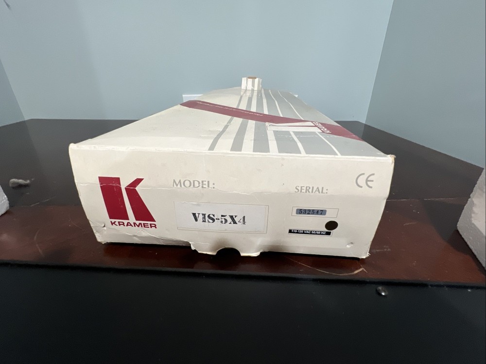 Kramer Electronics VIS- 5x4 Vertical Interval Audio Video Switcher VIS5x4